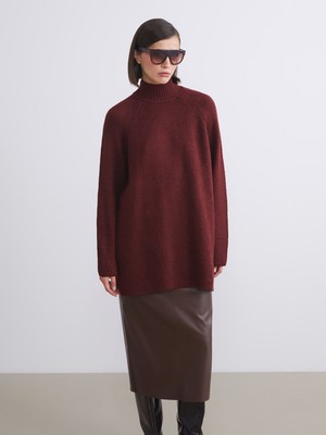 Lc Waikiki Yeni Sezon Yarım Balıkçı Yaka Kadın Triko Kazak