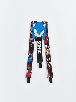 Lc Waikiki Yeni Sezon Sonic Baskılı Erkek Çocuk Pantolon Askısı