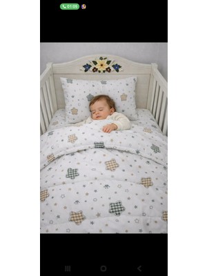 Bebek Nevresim Takimi 100X120 Flanel (Pazen)