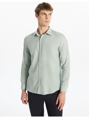 Lc Waikiki Yeni Sezon Regular Fit Uzun Kollu Poplin Erkek Gömlek
