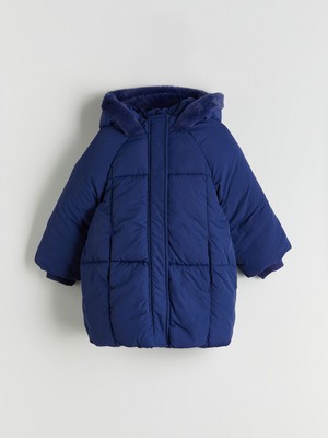 Lc Waikiki Yeni Sezon Kapüşonlu Kız Çocuk Şişme Mont