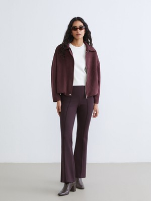 Lc Waikiki Yeni Sezon Beli Lastikli Ispanyol Paça Kadın Pantolon