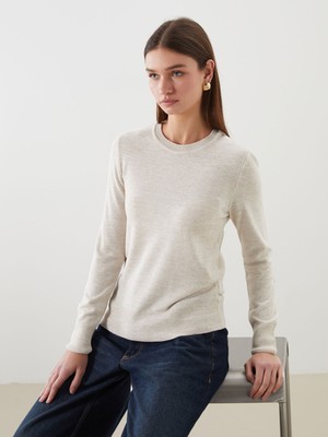 Lc Waikiki Yeni Sezon Bisiklet Yaka Kadın Triko Kazak