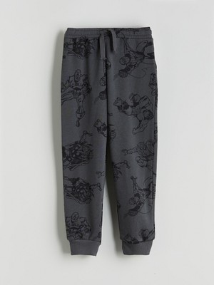 Lc Waikiki Yeni Sezon Beli Lastikli Spider-Man Baskılı Erkek Çocuk Jogger Eşofman Altı