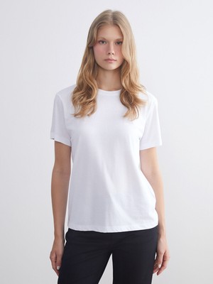 Lc Waikiki Yeni Sezon Bisiklet Yaka Kadın Tişört