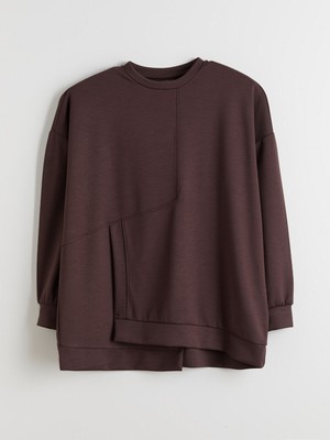 Lc Waikiki Yeni Sezon Bisiklet Yaka Kadın Spor Sweatshirt