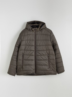 Lc Waikiki Yeni Sezon Standart Kalıp Kapüşonlu Erkek Şişme Mont