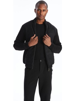 Lc Waikiki Yeni Sezon Standart Kalıp Dik Yaka Erkek Triko Hırka