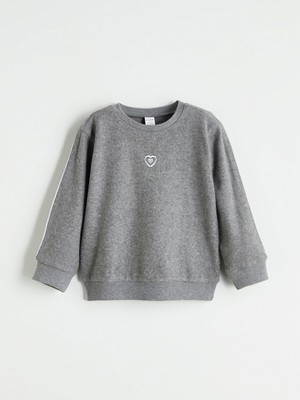 Lc Waikiki Yeni Sezon Baskılı Kız Çocuk Sweatshirt