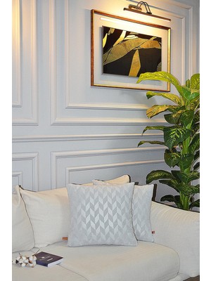 Bir Home Aida Jakar Özel Tasarım 2'li Dekoratif Kırlent Kılıfı 43X43 cm