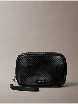 Calvin Klein Ck Erkek Embossed Woven Cüzdan