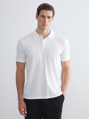 Lc Waikiki Yeni Sezon Polo Yaka Çizgili Erkek Tişört