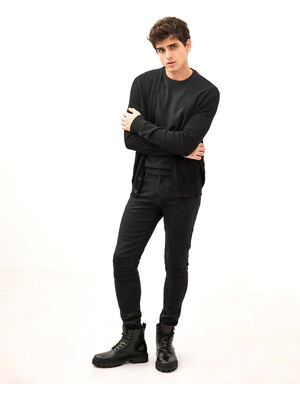 Lc Waikiki Yeni Sezon Standart Kalıp V Yaka Erkek Triko Hırka