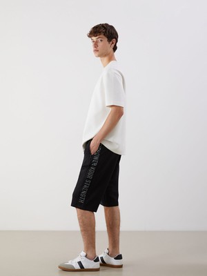 Lc Waikiki Yeni Sezon Standart Kalıp Baskılı Erkek Şort