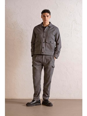 gmg firenze Çift Cepli Erkek Dış Gömlek