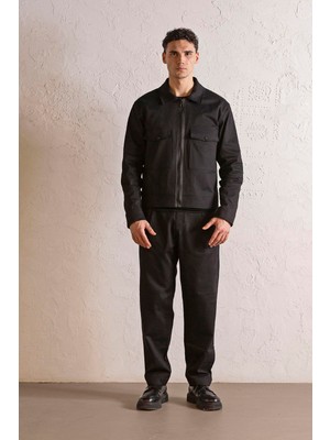 gmg firenze Çift Cepli Içi Astarlı Erkek Dış Gömlek