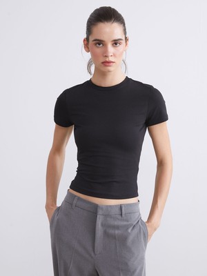 Lc Waikiki Yeni Sezon Bisiklet Yaka Kadın Body