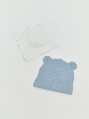 Lc Waikiki Yeni Sezon Kulak Detaylı Erkek Bebek Bere 2'li