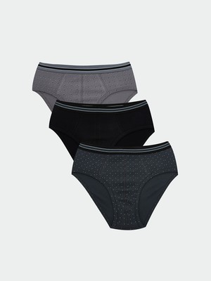 Lc Waikiki Yeni Sezon Standart Kalıp Pamuklu Esnek Erkek Slip Külot 3'lü