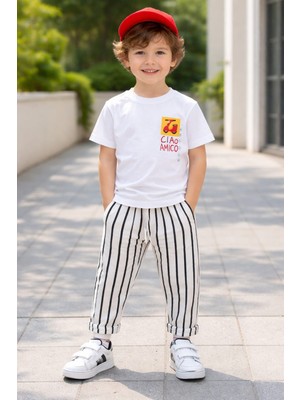 Erkek   Çocuk  Kısa  Kollu  Şortlu Takım