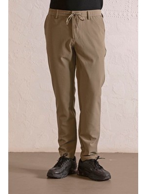 gmg firenze Beli Lastikli ve Bağcıklı Cepleri Çıtçıtlı Jogger Erkek Pantolon