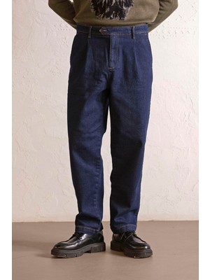 gmg firenze Gusto Detaylı Baggy Fit Denim Erkek Pantolon