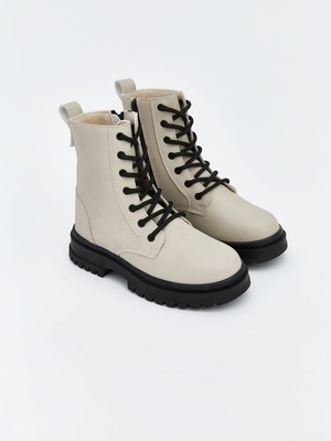 Lc Waikiki Yeni Sezon Deri Görünümlü Kız Çocuk Bot