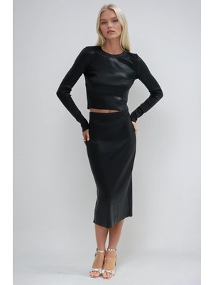 Lijuri Parılıtılı Alt Üst Etekli Takım   10299