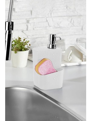 HypAirs 650 ml 2&amp;#39;si 1 Arada Akıllı Sabunluk ve Süngerlik