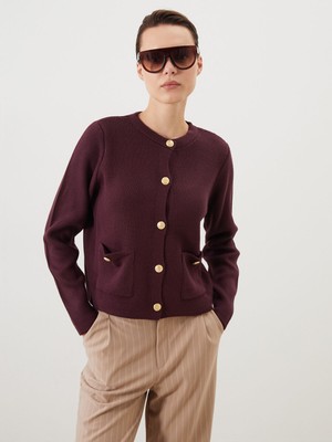 Lc Waikiki Yeni Sezon Bisiklet Yaka Kadın Triko Hırka