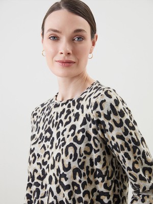 Lc Waikiki Yeni Sezon Bisiklet Yaka Desenli Bluz