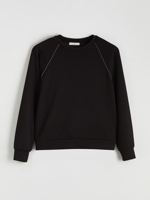 Lc Waikiki Yeni Sezon Bisiklet Yaka Kadın Sweatshirt