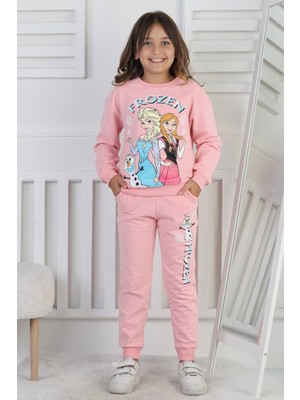 Stella Frozen Baskılı Kız Çocuk Takımı