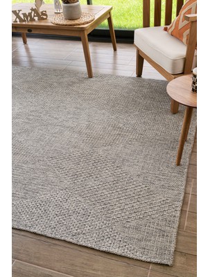 Rusticana 3104 Naturel Jüt Halı Modern Örme Kilim120x180