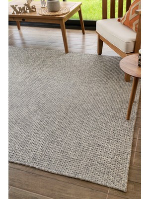Rusticana 3103 Naturel Jüt Halı Modern Örme Kilim80x150