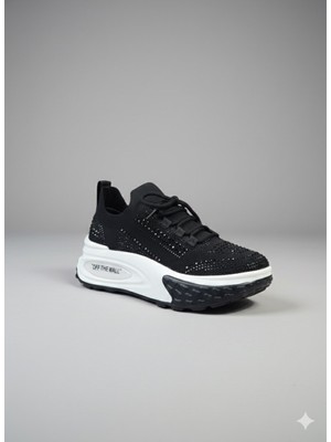 Voyager Triko Kalın Taban Kadın Sneaker Ayakkabı B029