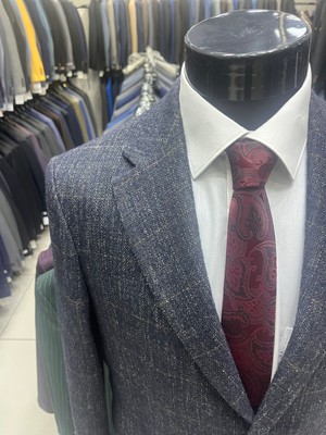 Massaro Kışlık Regular Kesim Yün  Erkek Ceketi