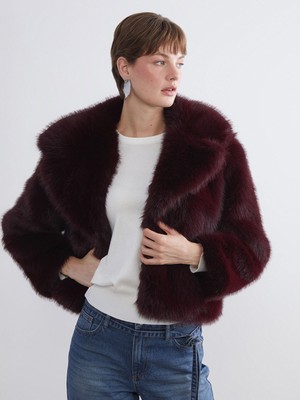 Lc Waikiki Yeni Sezon Ceket Yaka Kadın Kürk Mont