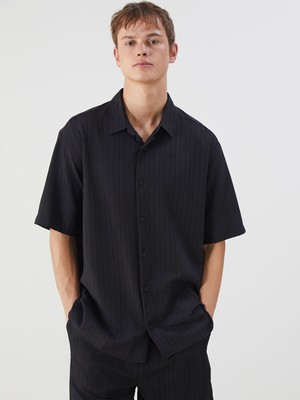 Lc Waikiki Yeni Sezon Rahat Kalıp Kısa Kollu Erkek Gömlek