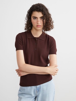 Lc Waikiki Yeni Sezon Polo Yaka Kadın Triko Kazak