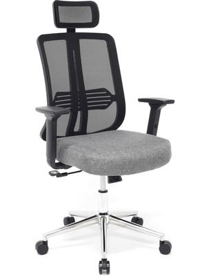 Zeon Büro Ofis Sistemleri // Comfort Dark Gray Yönetici Koltuğu Ofis Çalışma Koltuğu