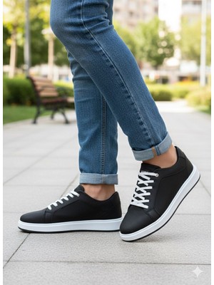 Rungo Günlük Casual Bağcıklı Hafif Erkek Sneaker Spor Ayakkabı