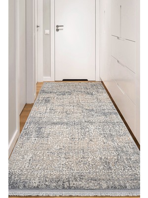 Konfor Halı Notta 1121 Bej Yumuşak Dokulu Salon Mutfak Koridor Oturma Odası Yolluk Halı Makine Halısı