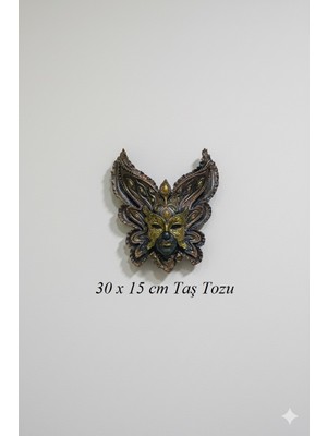 Merya Taş Tozu Venedik Maske Duvar Süsü