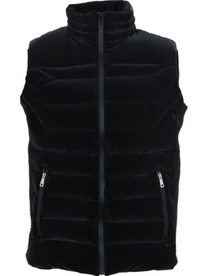 Modarar Erkek Dar Kesim Siyah Renk Şişme Yelek RAR01370