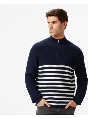 Nautica Erkek Lacivert Classic Fit Kazak S57216T.4NV