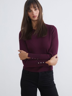 Lc Waikiki Yeni Sezon Bisiklet Yaka Kadın Triko Kazak