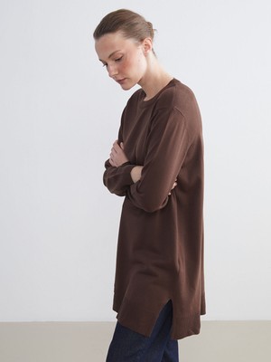 Lc Waikiki Yeni Sezon Bisiklet Yaka Kadın Triko Tunik