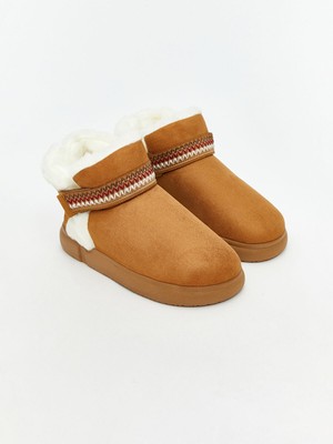 Lc Waikiki Yeni Sezon Süet Görünümlü Kadın Ev Botu