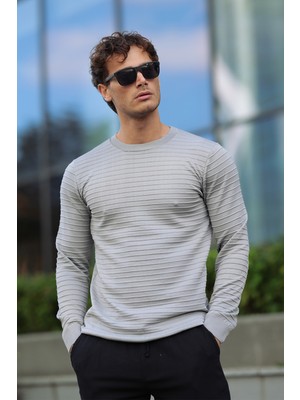 Aziso Erkek Bisiklet Yaka Triko Kazak